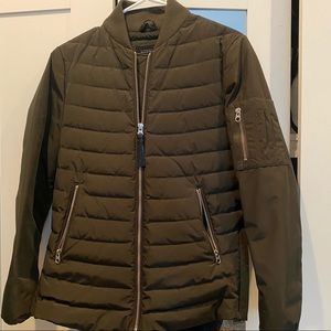 Mackage aritzia bomber jacket